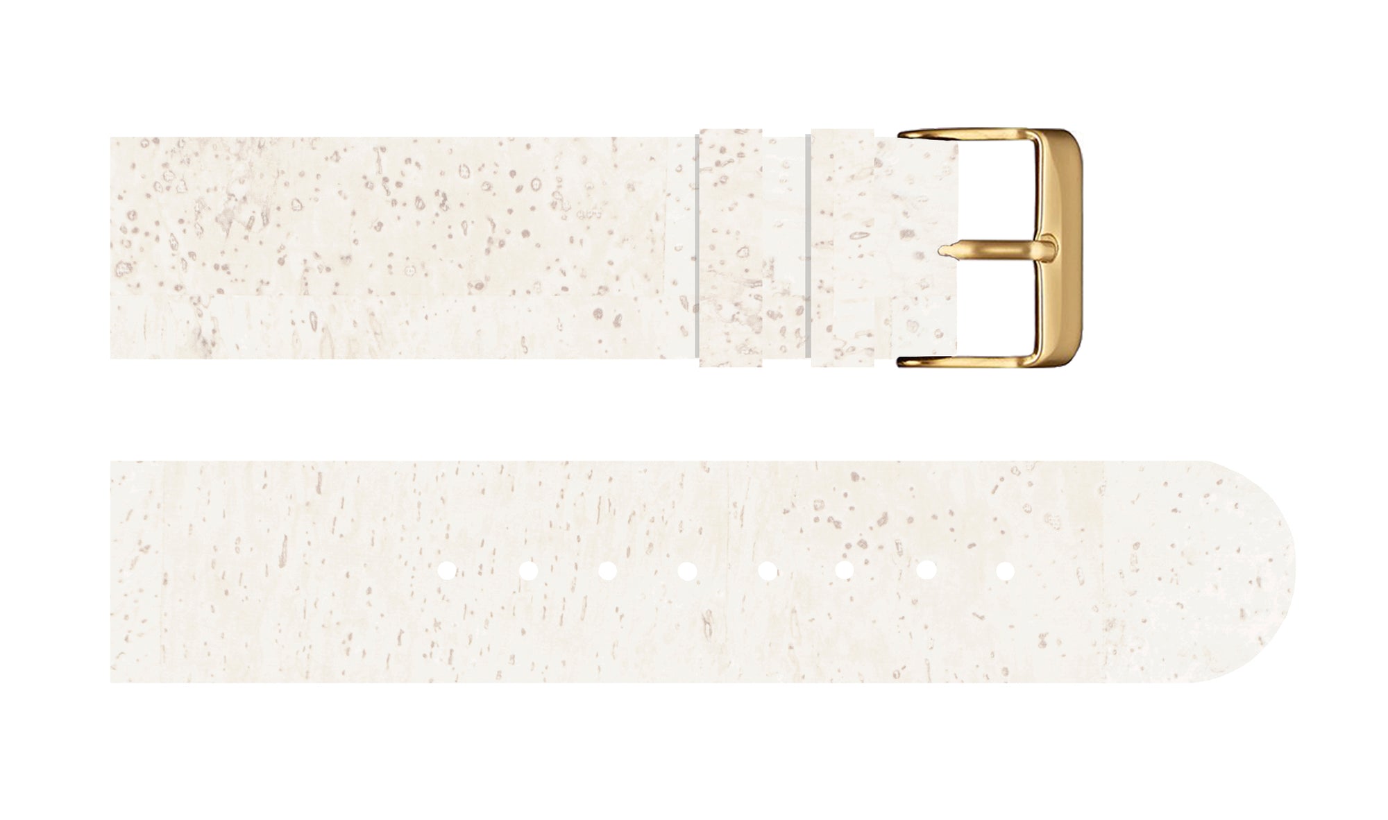 White Cork Strap - For Somm watches - Analog Watch Co.