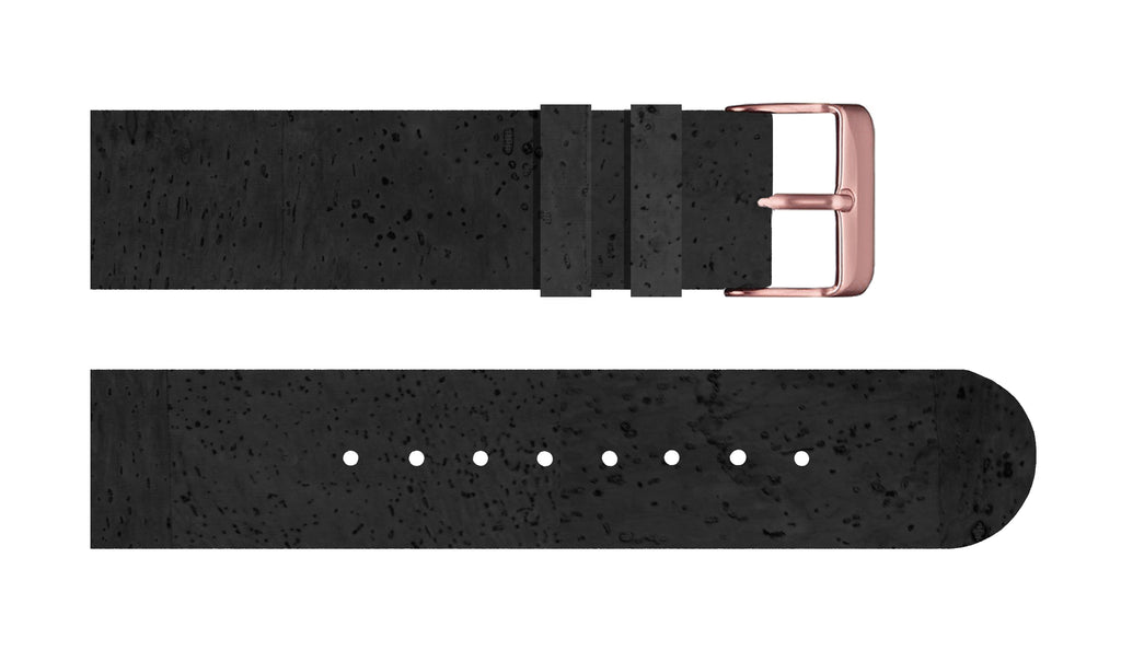 Black Cork Strap - For Somm watches - Analog Watch Co.