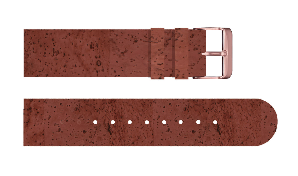 Cabernet Wine Cork Strap - For Somm watches - Analog Watch Co.