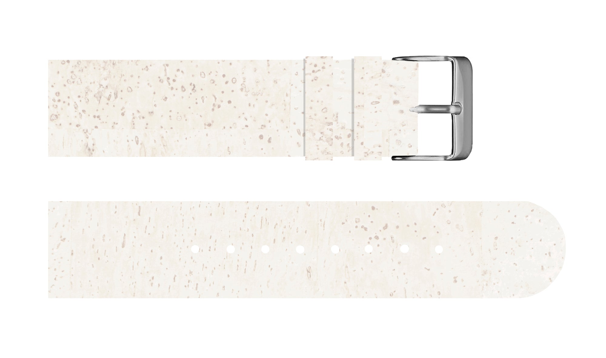 White Cork Strap - For Somm watches - Analog Watch Co.