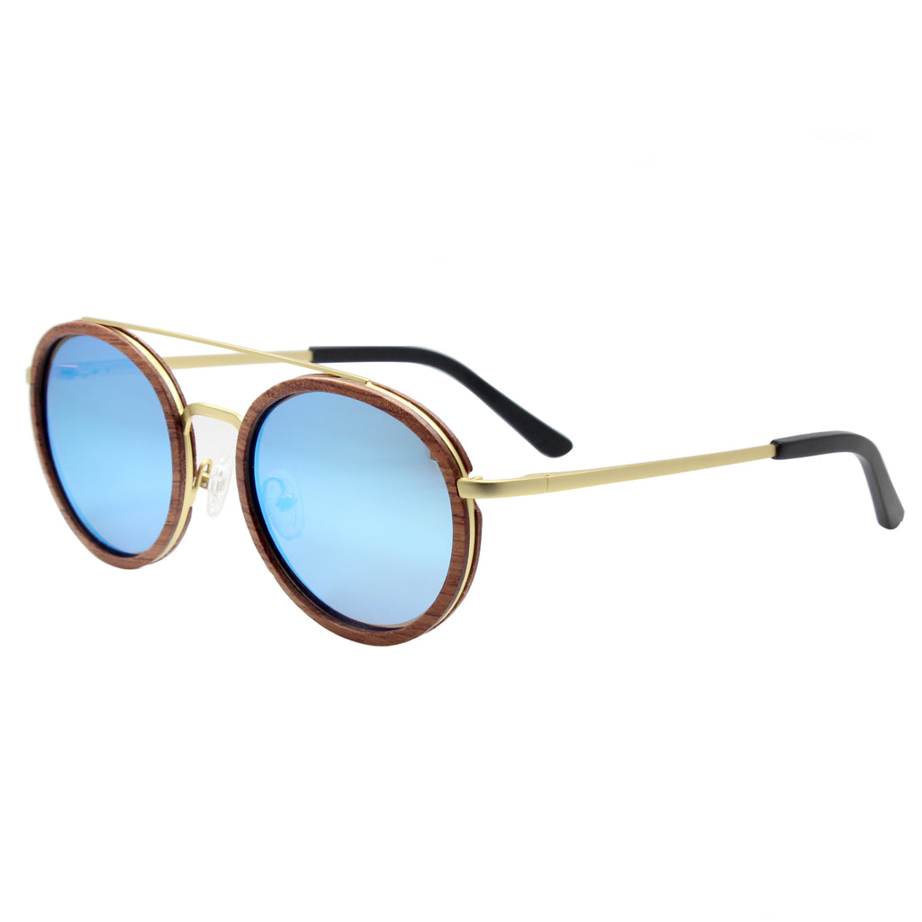 Caden Wood & Metal Sunglasses - Analog Watch Co.