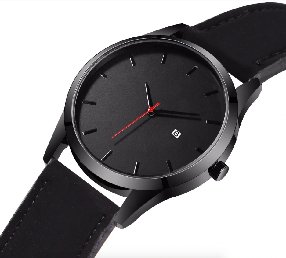 The Everyday Black on Black - Analog Watch Co.