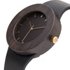 Leather & Blackwood Watch - Analog Watch Co.