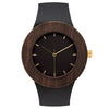 Leather & Blackwood Watch - Analog Watch Co.