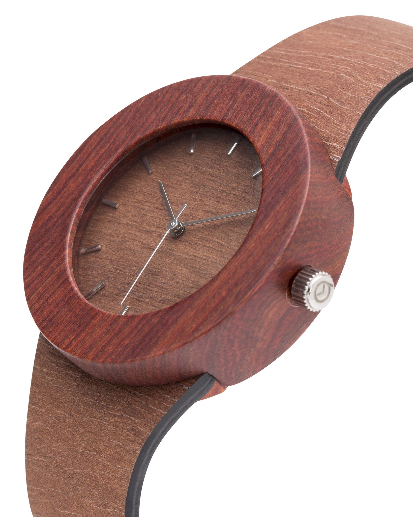 Makore & Red Sanders Watch - Analog Watch Co.