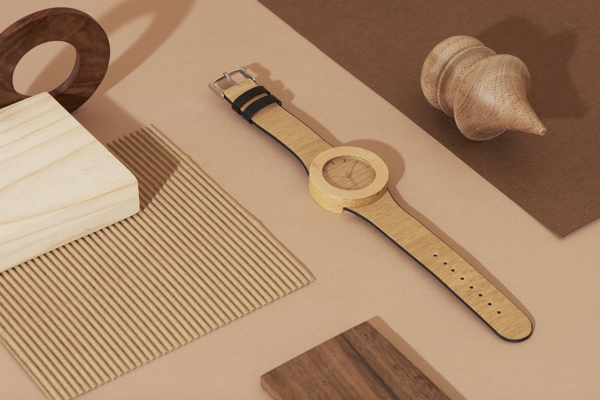 Silverheart & Maple Watch - Analog Watch Co.