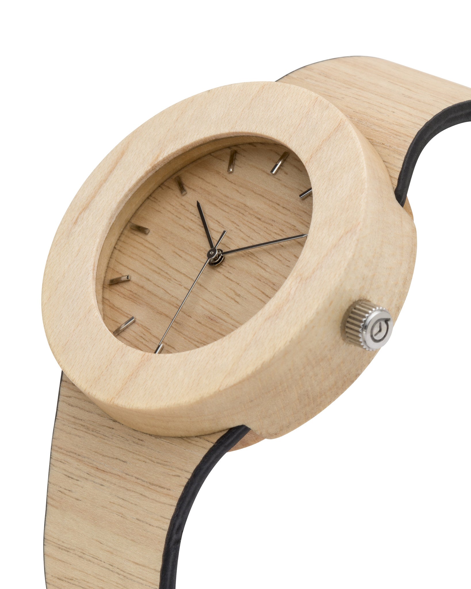 Silverheart & Maple Watch - Analog Watch Co.