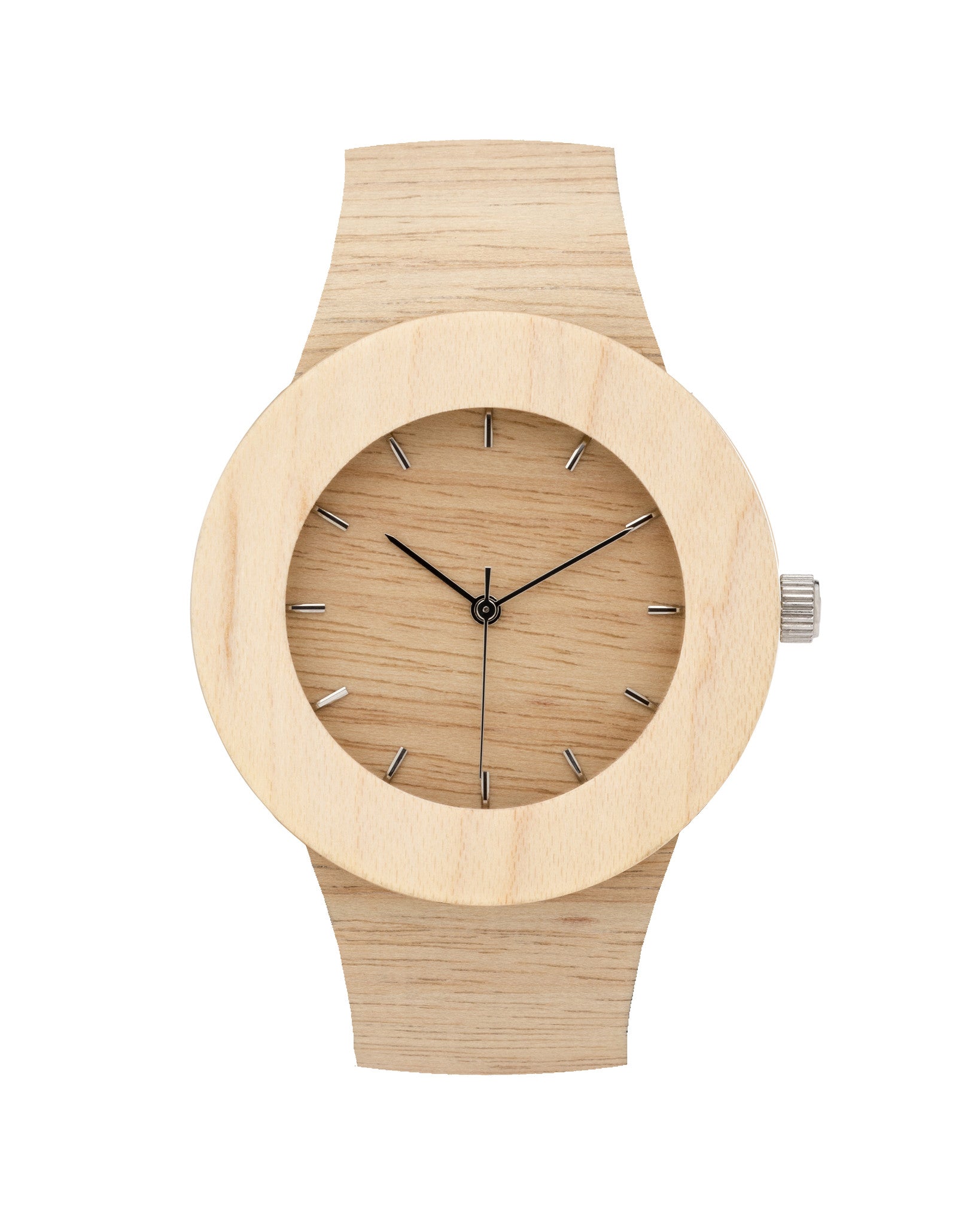Silverheart & Maple Watch - Analog Watch Co.
