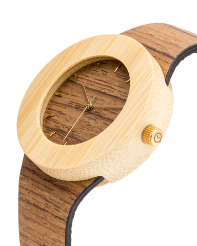 Teak & Bamboo Watch - Analog Watch Co.