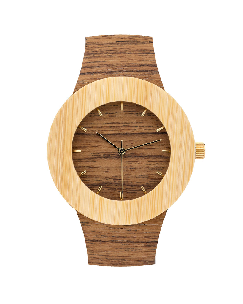 Teak & Bamboo Watch - Analog Watch Co.