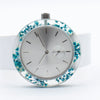 Blue Queen Anne's Lace Botanist Watch - Analog Watch Co.