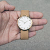White Marble Classic Watch - Analog Watch Co.