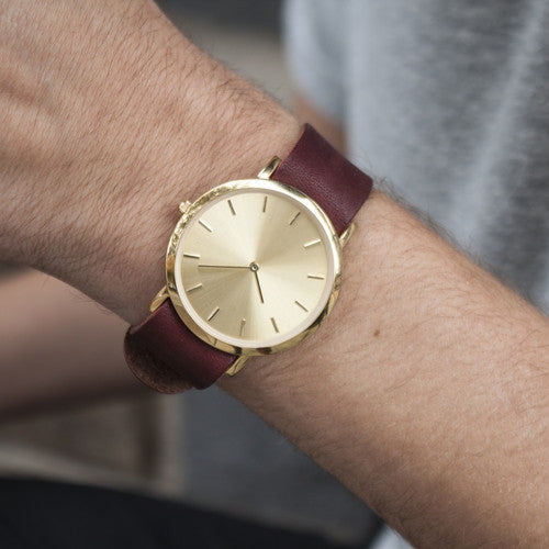 Gold Classic Watch - Analog Watch Co.