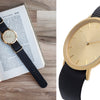 Gold Classic Watch - Nylon BONUS Offer - Analog Watch Co.