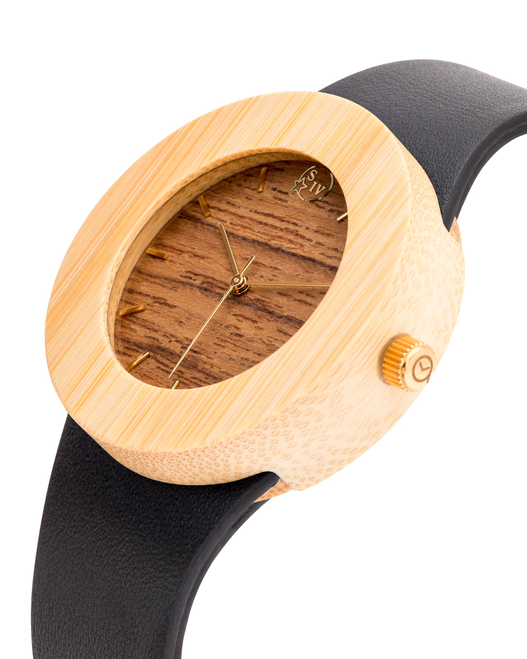 Maker's Mark Watch - Leather and Bamboo - Analog Watch Co.