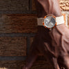 Orange Baby's Breath Botanist Watch - Analog Watch Co.