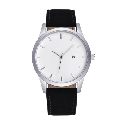 The Everyday White on Black - Analog Watch Co.