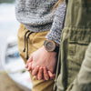 Leather & Blackwood Watch - Analog Watch Co.