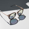 Delaney Wood & Metal Sunglasses - Analog Watch Co.