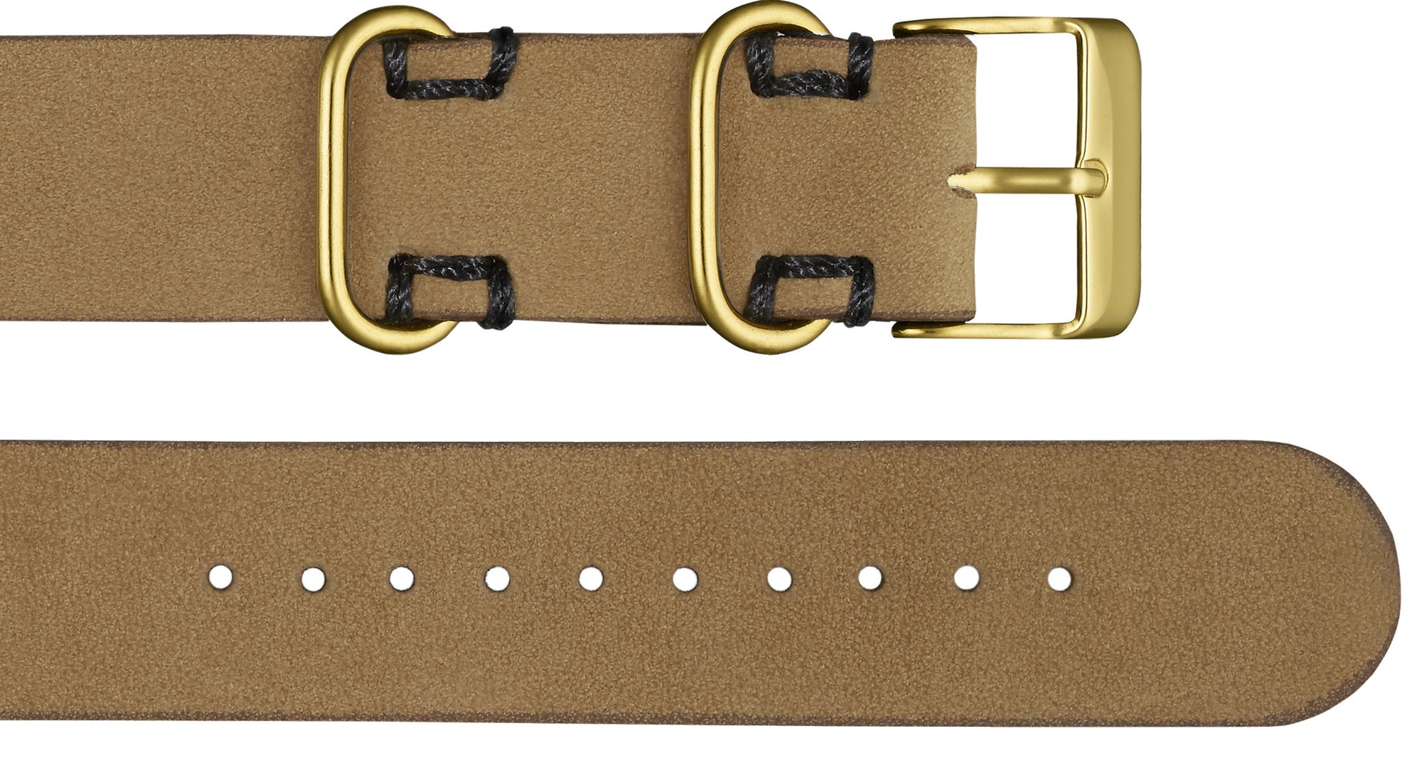 Tan Leather Strap - For Mason & Classic Watches - Analog Watch Co.