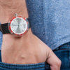 Red Forget-Me-Not Botanist Watch - Analog Watch Co.